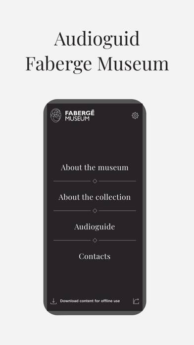 Faberge Museum Audio Guide App screenshot #1