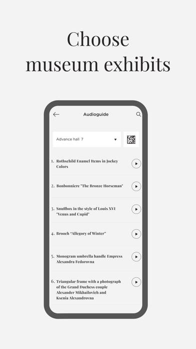 Faberge Museum Audio Guide App screenshot #2