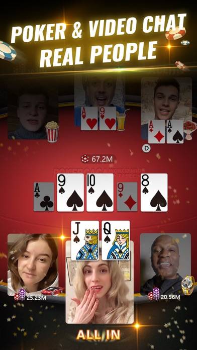 PokerGaga: Texas Holdem Poker Captura de pantalla de la aplicación #1