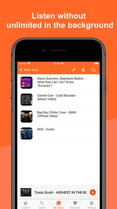 Musicamp: Music Player Captura de pantalla de la aplicación #5