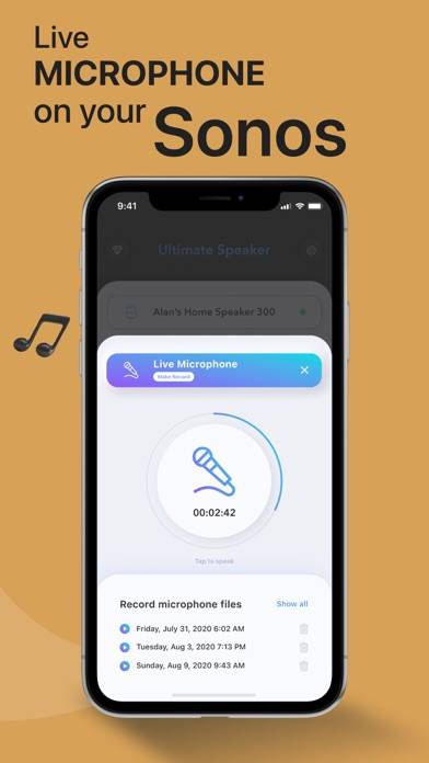 S1 & S2 Speaker Controller App screenshot #2