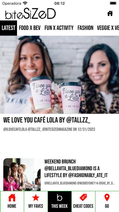 BiteSiZeD App screenshot