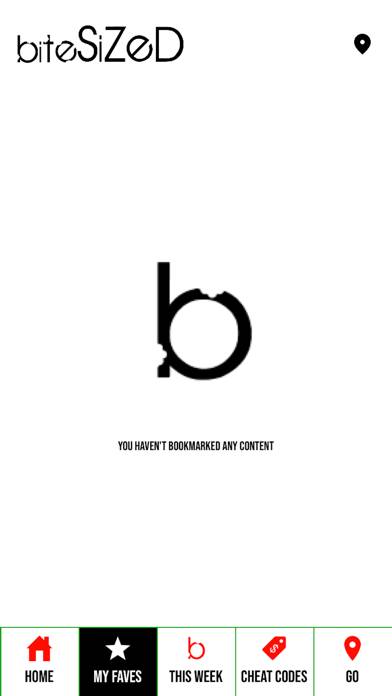 BiteSiZeD App screenshot