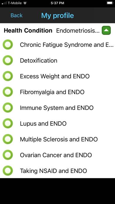 Endometriosis plus App screenshot #3