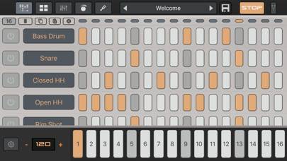 LE04 | AR-909 Drum Machine Schermata dell'app #1