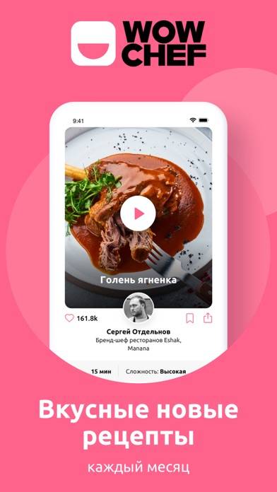 Wow Chef  Рецепты с видео Скриншот приложения #3