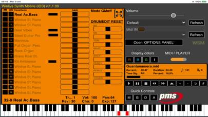 Winlive Synth Mobile App screenshot #2