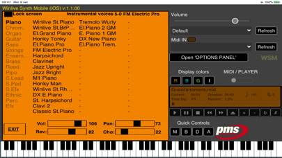 Winlive Synth Mobile App screenshot #4