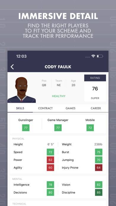 Pocket GM 2: Football Sim App screenshot #3