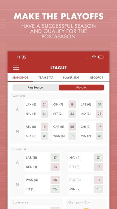 Pocket GM 2: Football Sim App skärmdump #5