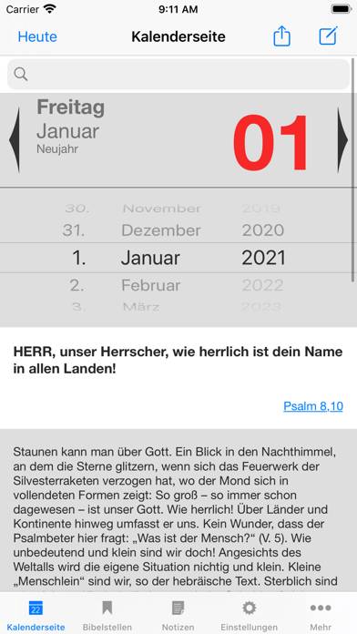 Neukirchener Kalender 2021 App screenshot #3
