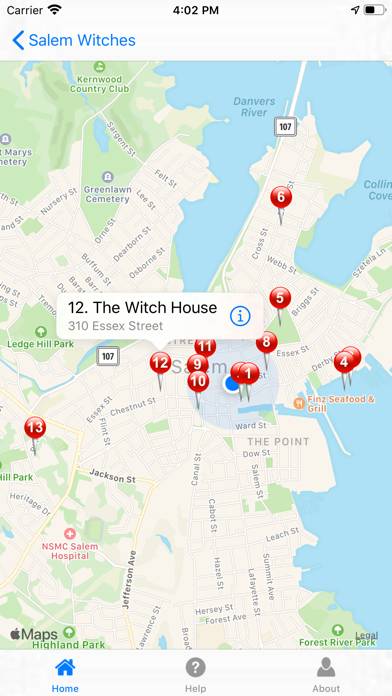 Salem Witches Tour App screenshot #3