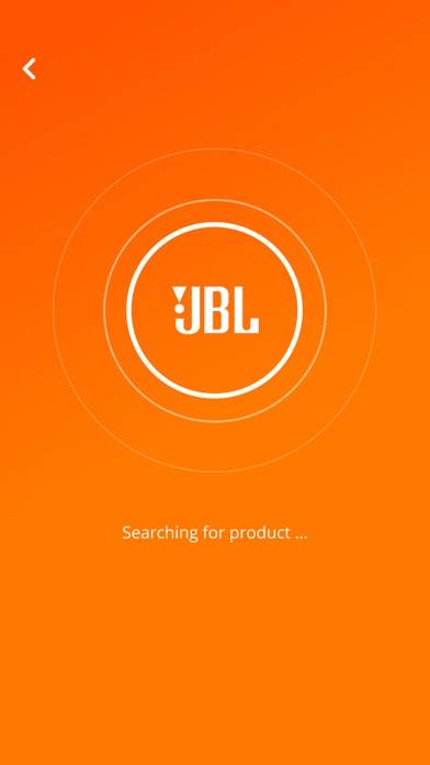 JBL BAR Setup App skärmdump