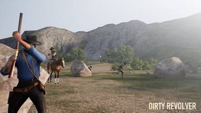 Dirty Revolver Cowboy Shooter Capture d'écran de l'application #2