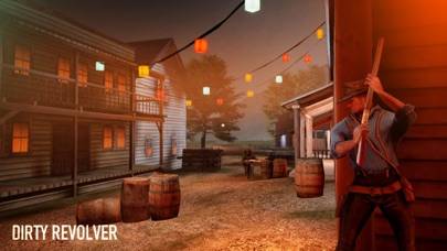 Dirty Revolver Cowboy Shooter Schermata dell'app #4