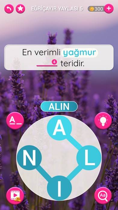 Kelime Gezmece 2: Kelime Oyunu App screenshot #5