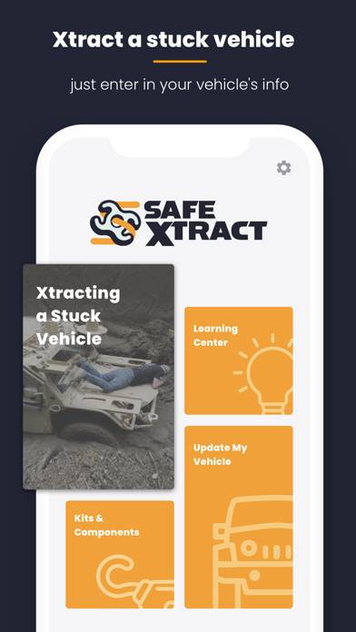 Safe-Xtract Vehicle Recovery App screenshot #1