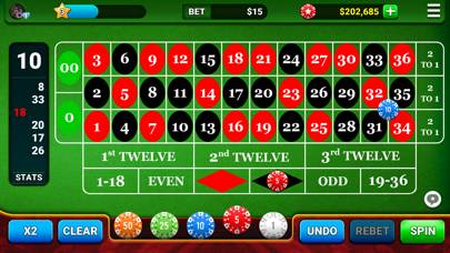 Roulette Casino App skärmdump #1