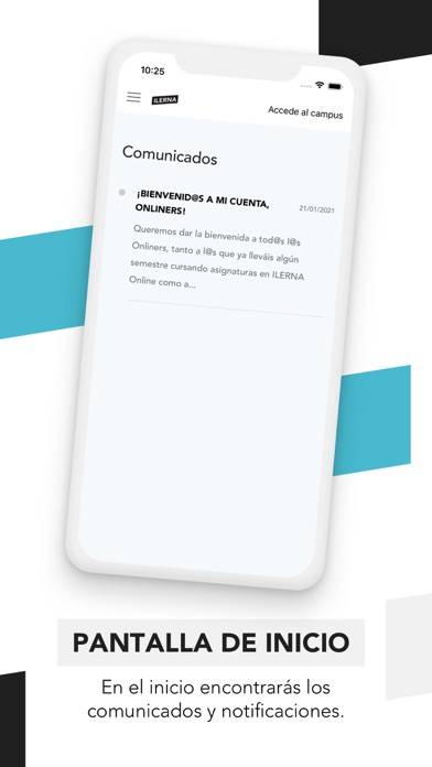 Ilerna Captura de pantalla de la aplicación