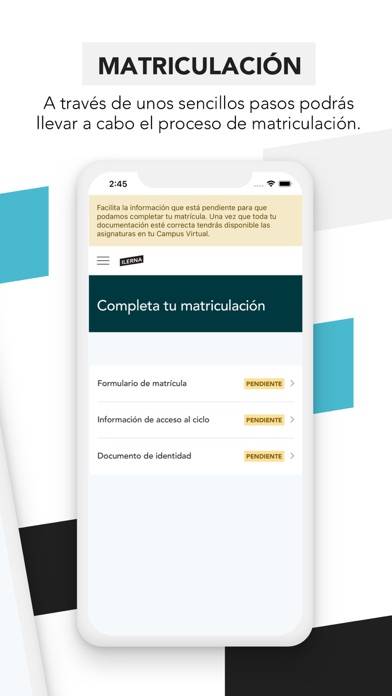Ilerna Captura de pantalla de la aplicación