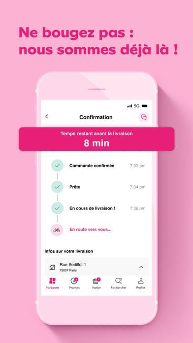 Flink: Dein Einkauf in Minuten App-Screenshot