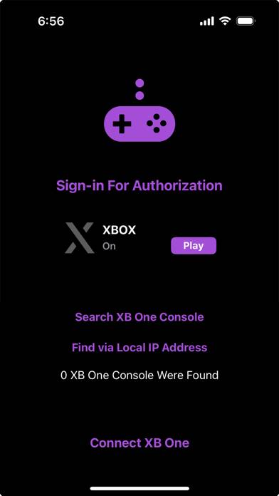 One Remote Play App skärmdump