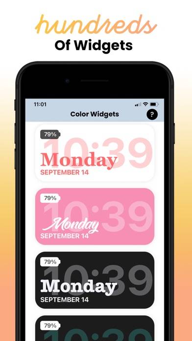 Color Widgets Скриншот приложения #4