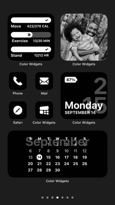Color Widgets Captura de pantalla de la aplicación #6