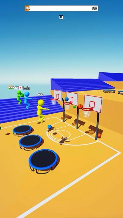 Jump Dunk 3D Capture d'écran de l'application #1