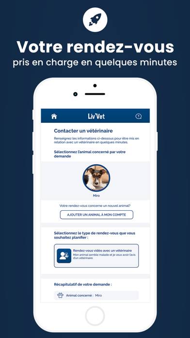 Liv'Vet Capture d'écran de l'application #3