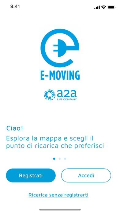 A2A E-moving Schermata dell'app #1