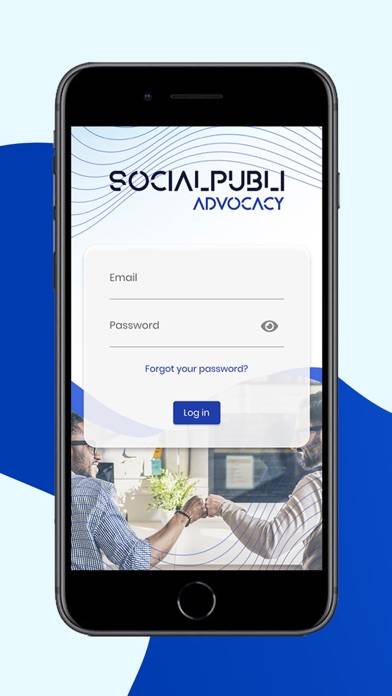 Advocacy Captura de pantalla de la aplicación