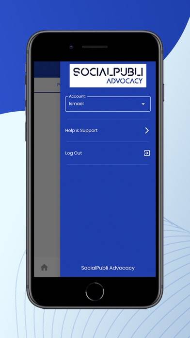 Advocacy Captura de pantalla de la aplicación