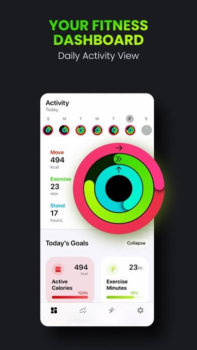 Activity Tracker・FitnessView App-Screenshot #1