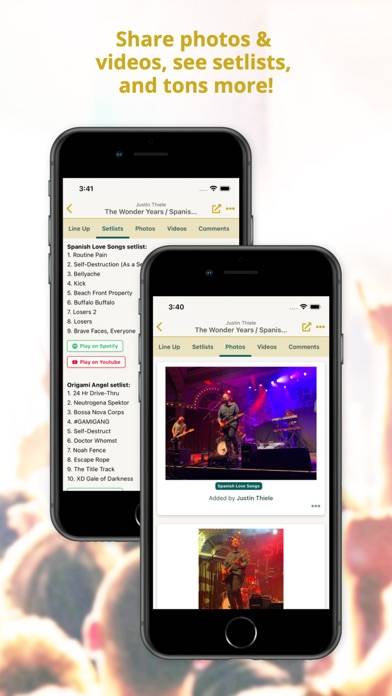 Concert Archives App-Screenshot #5