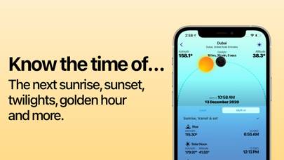 Sunlight − Rise & Set Times Captura de pantalla de la aplicación #4