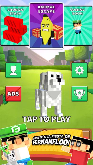 Fernanfloo Party game screenshot