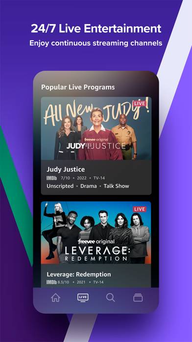 Amazon Freevee: Movies/Live TV App screenshot #4