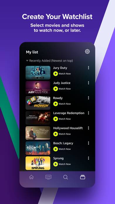 Amazon Freevee: Movies/Live TV App-Screenshot #5