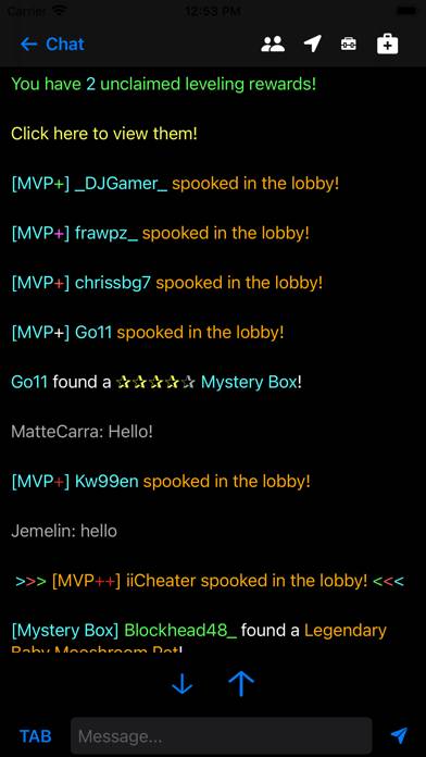 ChatCraft Pro for Minecraft Schermata dell'app