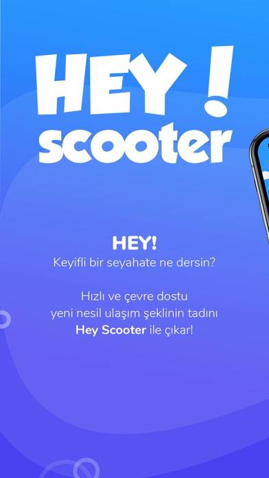 HEY! Scooter Uygulama ekran görüntüsü #1
