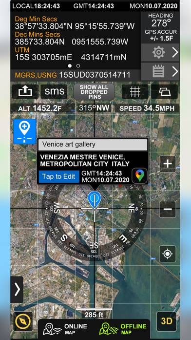 Tactical Gps. Offline Map App screenshot #2