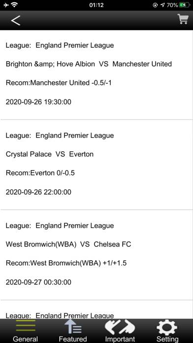 Predictions Result-Football App screenshot #2