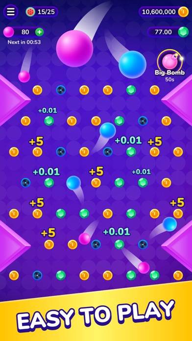 Bouncing Ball:Easy tap to win App-Screenshot #1