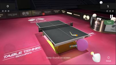 Table Tennis ReCrafted! App screenshot #1