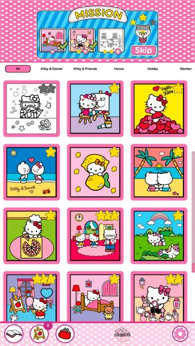 Hello Kitty: Coloring Book App skärmdump #2