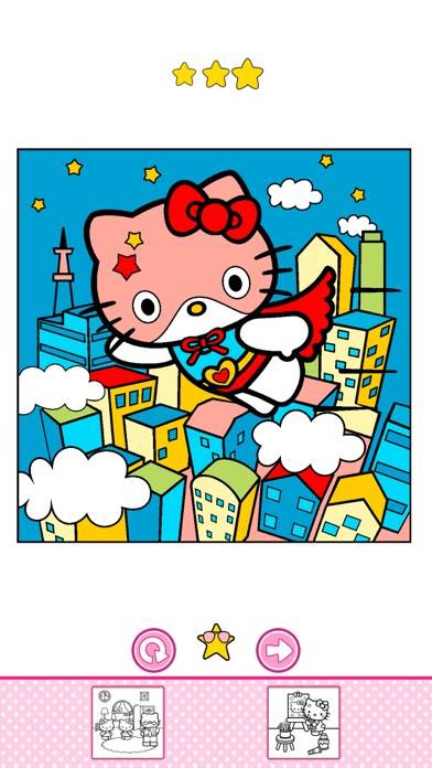 Hello Kitty: Coloring Book Schermata dell'app #5