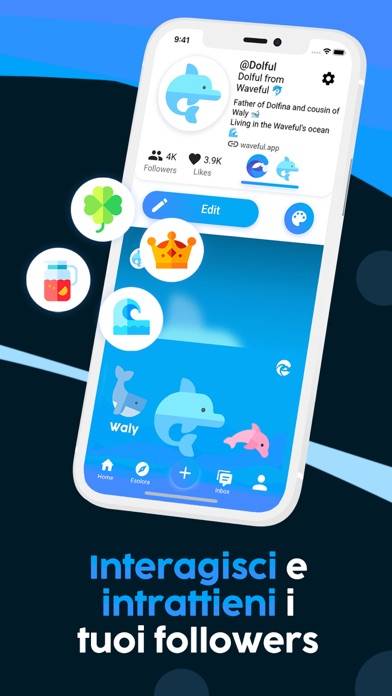 Waveful Schermata dell'app