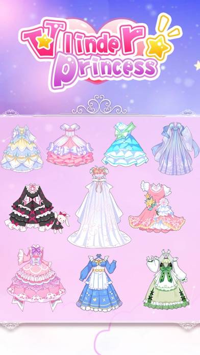 Vlinder Princess：Dress Up Game App screenshot #2