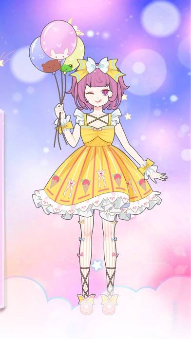 Vlinder Princess：Dress Up Game App screenshot #3
